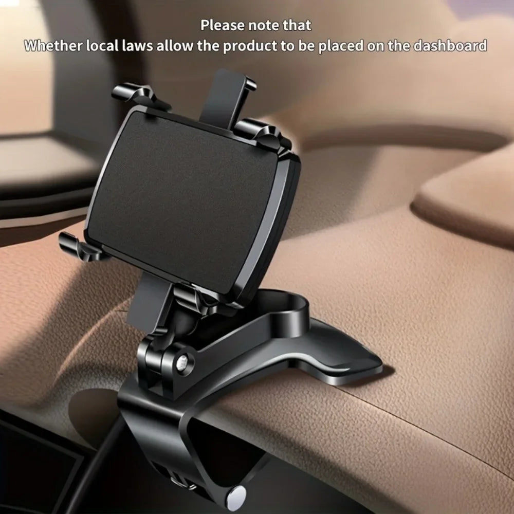Support universel de téléphone portable pour voiture, support de téléphone pour tableau de bord, support à Clip facile, support