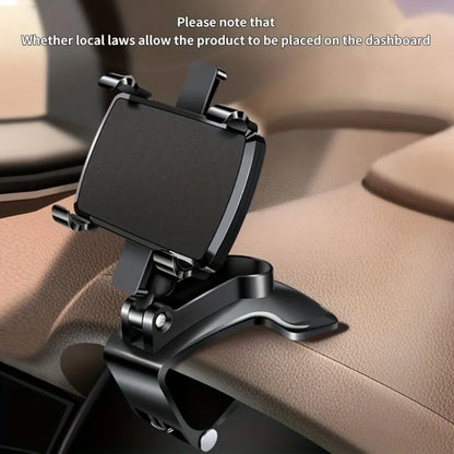 Support universel de téléphone portable pour voiture, support de téléphone pour tableau de bord, support à Clip facile, support