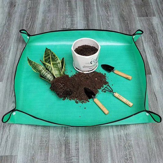 Waterproof Plant Repotting Mat – Portable Indoor Succulent Transplanting Mat for Easy Gardening