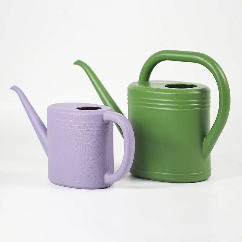 Nordic Style Plastic Watering Can – Long Spout Kettle for Indoor & Outdoor Plants