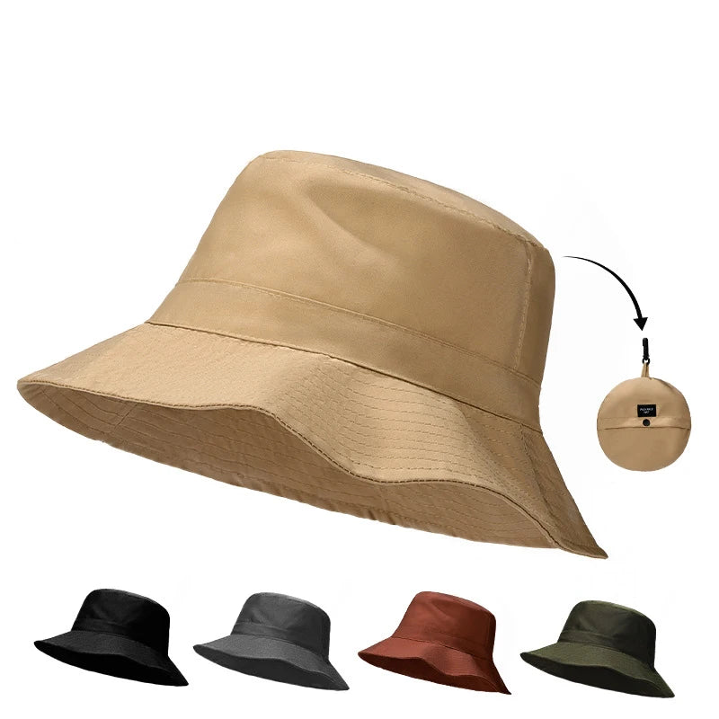 Quick-Dry Foldable Bucket Hat – Lightweight Outdoor Sun Hat for Hiking, Fishing & Travel (4-Season Use)