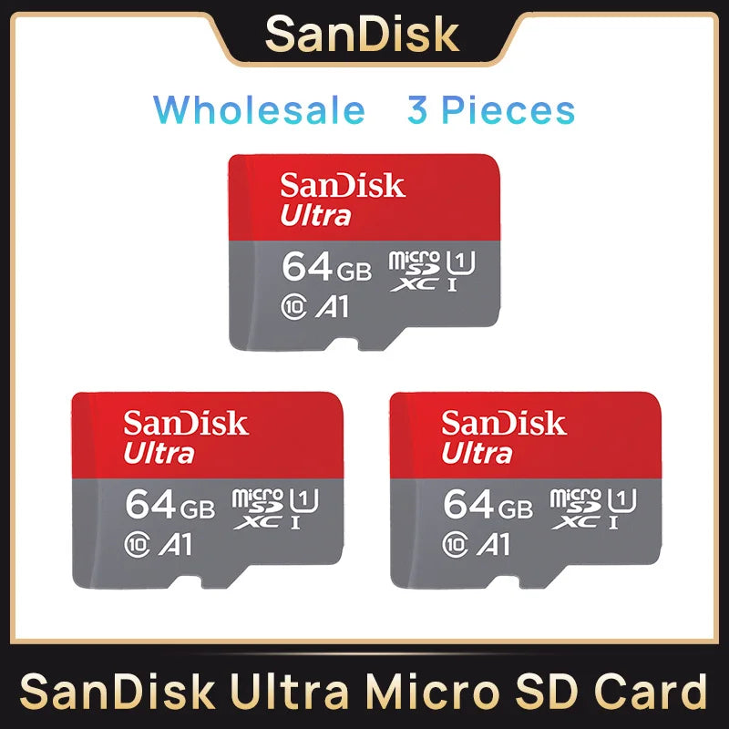Ultra microsd 128GB 32GB 64GB 256GB 512GB A1 Micro SD Card SD TF Flash Card Memory Card Class 10 for Phone