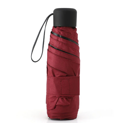 Ultralight Folding Pocket Umbrella – Compact Windproof Travel Umbrella for Women & Men