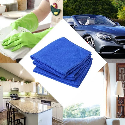 Microfiber Car & Home Cleaning Towels – Ultra-Absorbent Drying Cloths for Auto Detailing & Household Use
