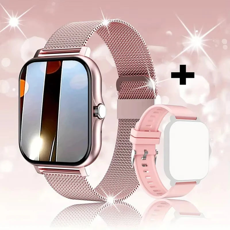 KESHUYOU New 1.83-inch Smartwatch Call Notifications Sleep Monitoring Activity Tracking Compatible with Android and iOS