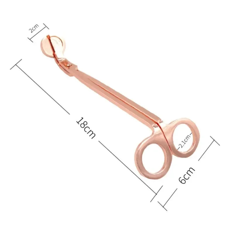 Stainless Steel Candle Wick Scissors – Portable Candle Care Scissors