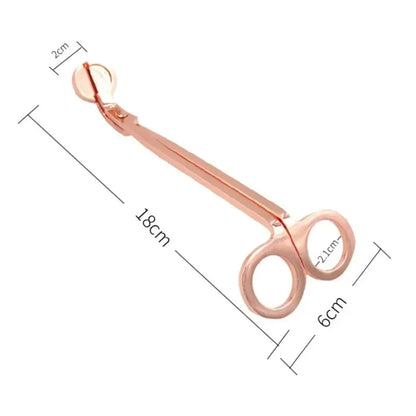 Stainless Steel Candle Wick Scissors – Portable Candle Care Scissors