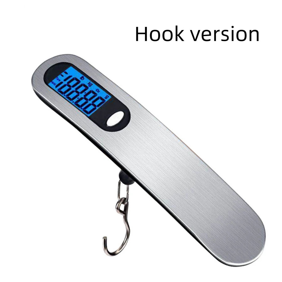 Digital Luggage Hanging Scale – 50kg/110lb Portable Travel Scale with LCD Display & Hook