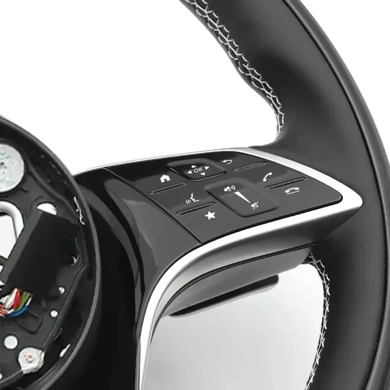 Car Peach wood Steering Wheel For Mercedes Benz W221 W222 W223 W204 S65 GLA GLK GLC GLS GLS SKL MLS Internal Spare Parts