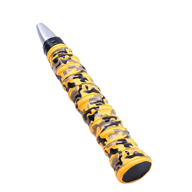 Absorbent Anti-Slip Racket Grip Tape – Camouflage Handle Wrap for Tennis & Badminton