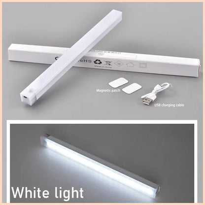 LED Bar Light Motion Sensor Night light Wireless Under Cabinet Lights For Kitchen Closet Cabinet Wardrobe Lighting Cabinet Light
