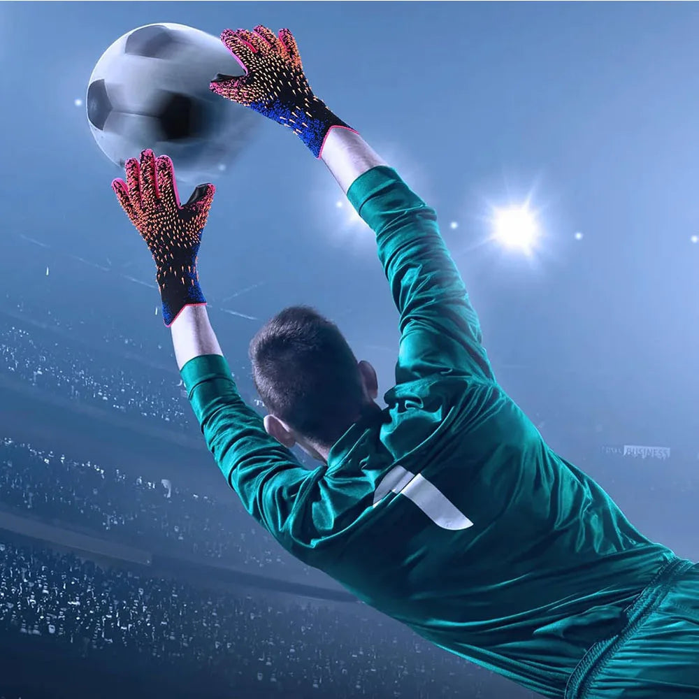 Soccer Goalkeeper Gloves – Anti-Slip Training Gloves for Adults & Children