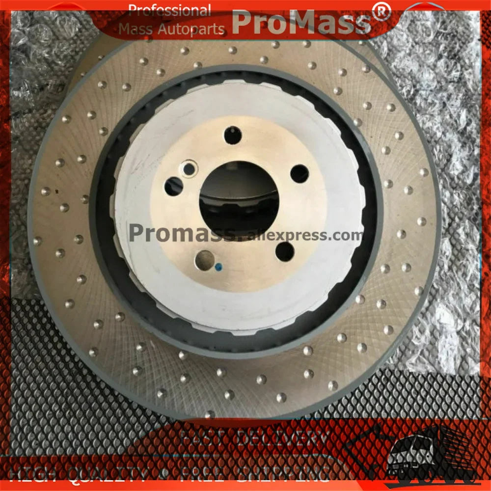 New 2214230812 A2214230812 Brake Rotor Disc for Mercedes-Benz AMG S63 S65 CL63 CL65 W221 Rear Brake Disc