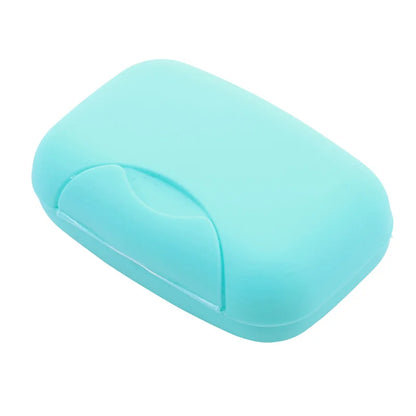 Portable Travel Soap Box Container with Cover – Plastic Soap Holder for Bathroom & Travel, Multiple Sizes