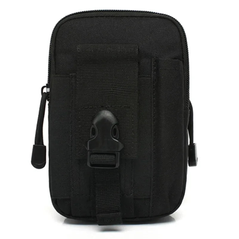 Multipurpose Molle Tactical Waist Bag – Outdoor Belt Pouch with Phone Case & EDC Organizer