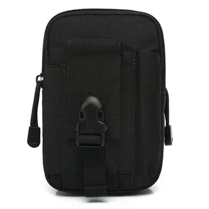 Multipurpose Molle Tactical Waist Bag – Outdoor Belt Pouch with Phone Case & EDC Organizer