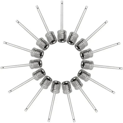 Sport Ball Inflating Pump Needles – Stainless Steel Air Valve Adaptor for Football, Basketball & Soccer