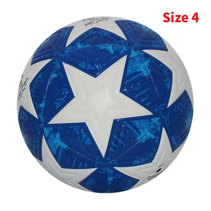 Standard Soccer Ball – Size 4 & 5 Seamless PU Football for Outdoor Sports & Training