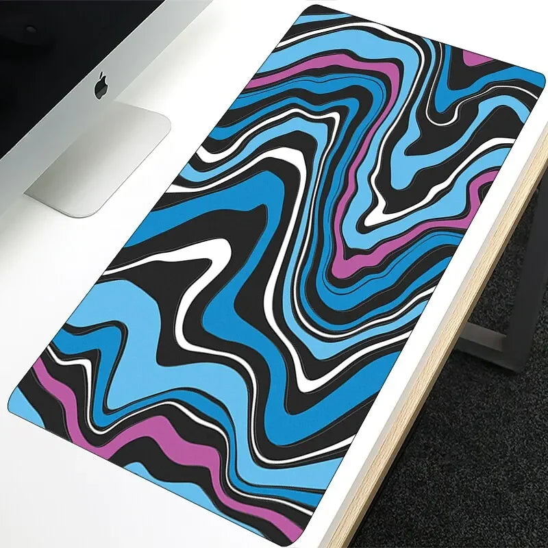 XXL Strata Liquid 900x400mm Large Gaming Mouse Pad – Waterproof Non-Slip Rubber Desk Mat for PC, Laptop & Anime Keyboard