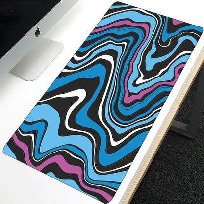 XXL Strata Liquid 900x400mm Large Gaming Mouse Pad – Waterproof Non-Slip Rubber Desk Mat for PC, Laptop & Anime Keyboard