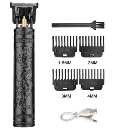 Vintage T9 Hair Clipper Beard Shaving Body Hair Trimmer Clippers Electric Men Haircut Machine 0mm Barber Shaver
