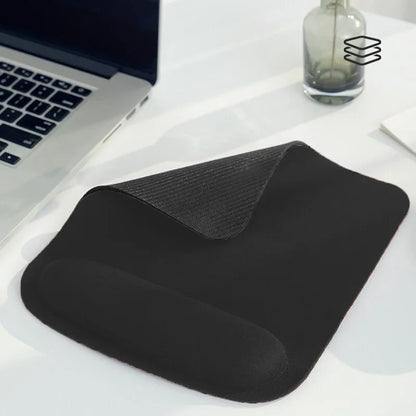 Large Thickened EVA Ergonomic Mouse Pad - Non-Slip Wrist Support for Office & Computer Gaming Comfortable Mouse Mat Accessory