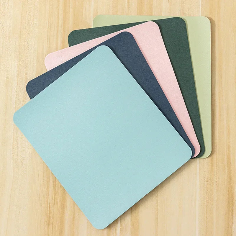 Small PU Mouse Pad – Non-Slip Waterproof Mouse Mat for PC, Laptop & Desktop Gaming