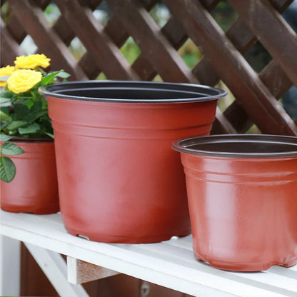 Plastic Grow Box Nursery Pots – 20/50PCS Fall-Resistant Planting Cups for Garden & Seedling Transplants