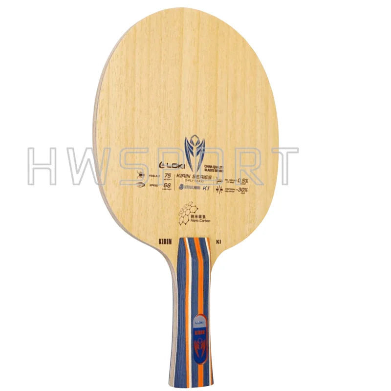 LOKI Kirin K1 K2 K3 Table Tennis Blade – 5+2 Ply Offensive FL Grip Ping Pong Paddle Base