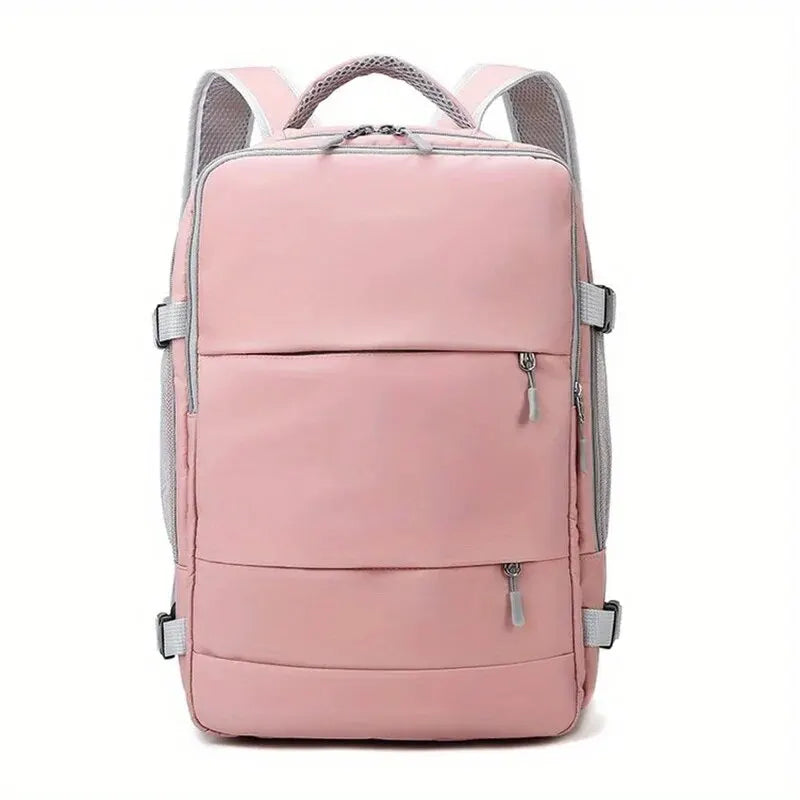 Large Capacity Travel Backpack – Waterproof Multifunctional Backpack with Shoe Compartment for Men & Women