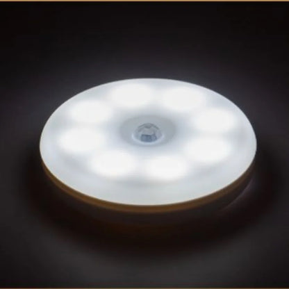 CY-LED night light with motion sensor, USB charging light for kitchen cabinets and ladders, wireless