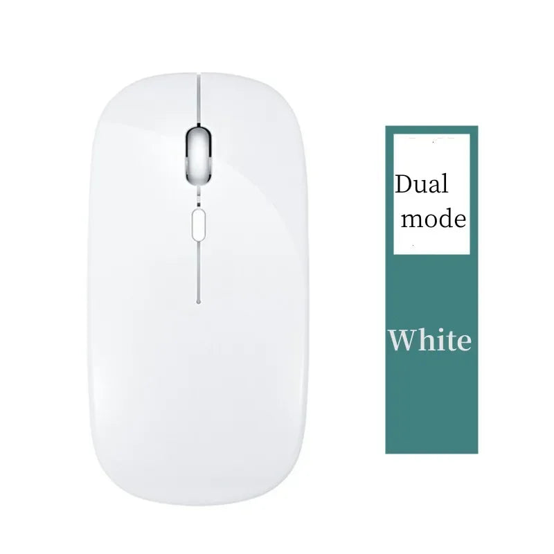 New Bluetooth Wireless Mouse USB Optical Rechargeable Mouse for Computer Laptop PC Macbook Gaming Mouse Gamer 2.4GHz 1600DPI