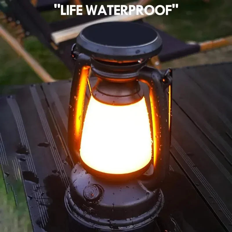 Retro Horse LED Desk Lamp – Decorative Camping Atmosphere Light