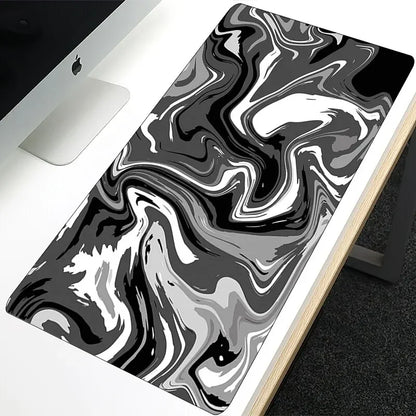 XXL Strata Liquid 900x400mm Large Gaming Mouse Pad – Waterproof Non-Slip Rubber Desk Mat for PC, Laptop & Anime Keyboard