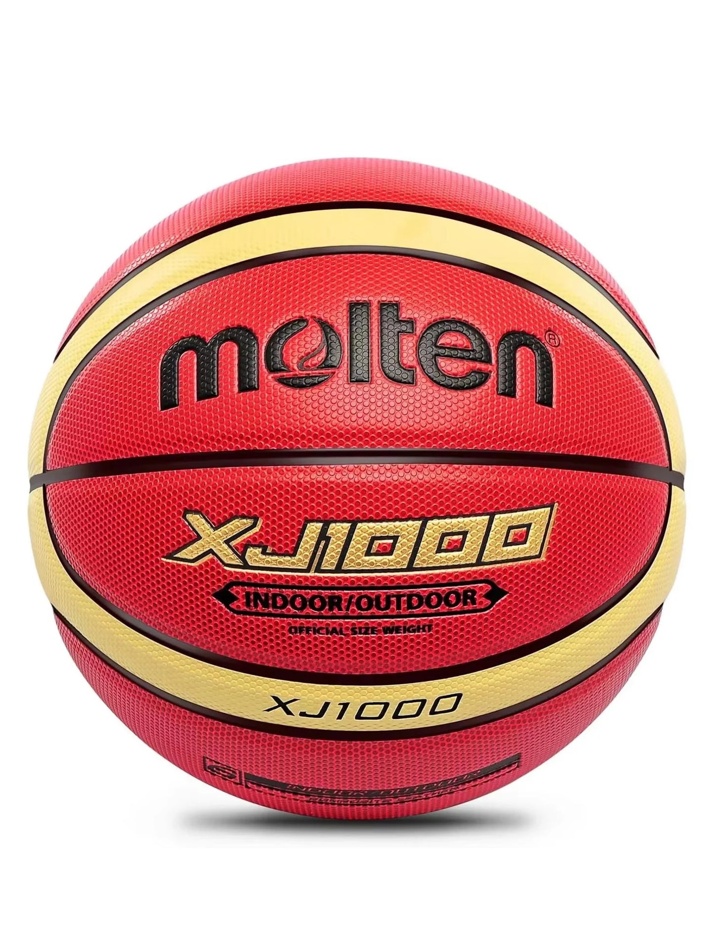 Molten XJ1000 Basketball – Size 6 & 7 PU Leather Indoor/Outdoor Training Ball