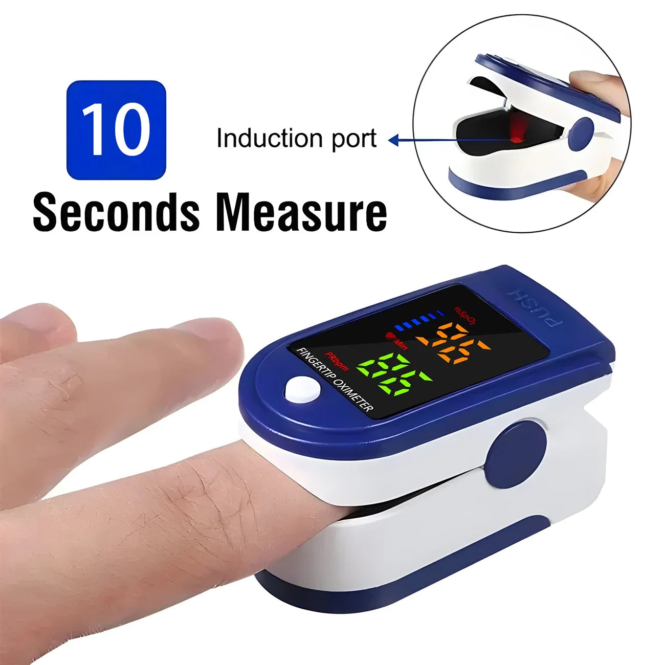 Medical No-Touch Forehead Thermometer – Infrared Digital Temperature Gauge for Adults & Kids Fever Detection