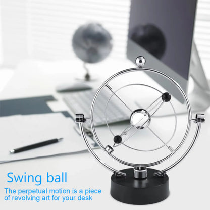 Craft Eternal Motion Swing Ball Desk Decoration – Electric Newton’s Cradle for Home & Office