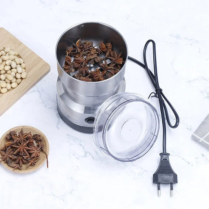 Mini Electric Grinder – Ultrafine Food Pulverizer for Coffee, Spices, Baby Food & Grains