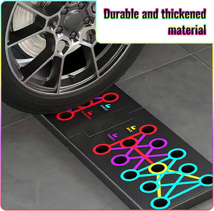 Portable Push-up Board Set – Multifunctional Foldable Push-up Bars for Chest, Arms & Back Training