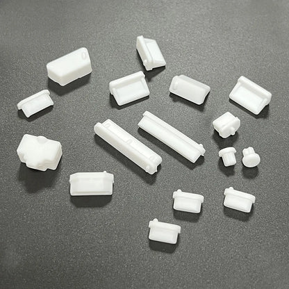 16Pcs/set Universal Anti Dustproof Notebook Port Plug Silicone Protector USB Elastic Laptop Computer Cover Stopper