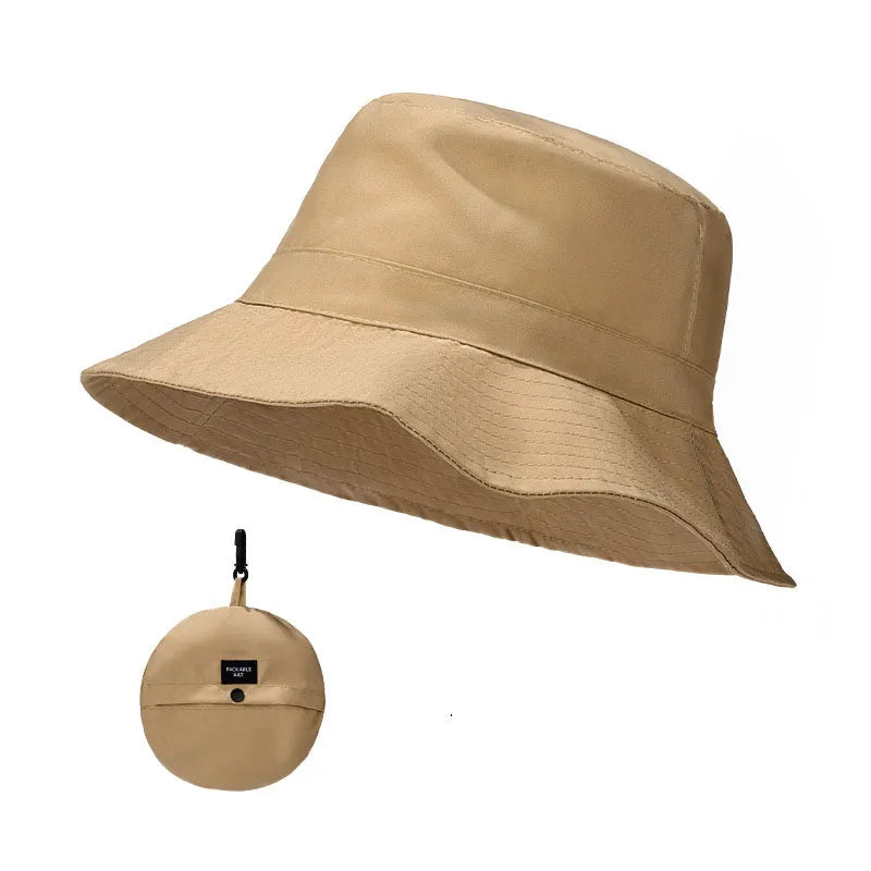 Quick-Dry Foldable Bucket Hat – Lightweight Outdoor Sun Hat for Hiking, Fishing & Travel (4-Season Use)