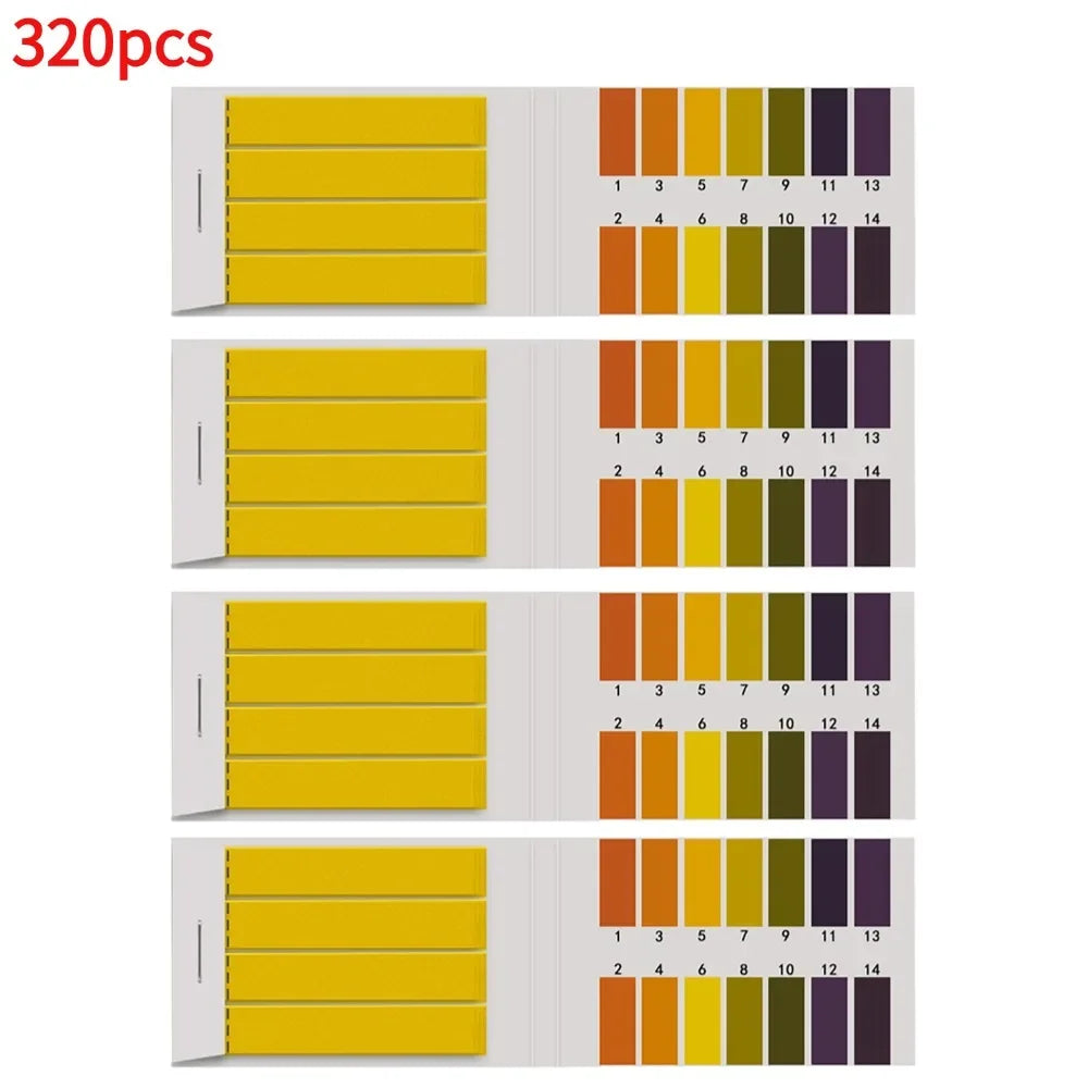 PH Test Strips – Wide Range 1–14 pH Litmus Paper for Water, Soil & Cosmetics