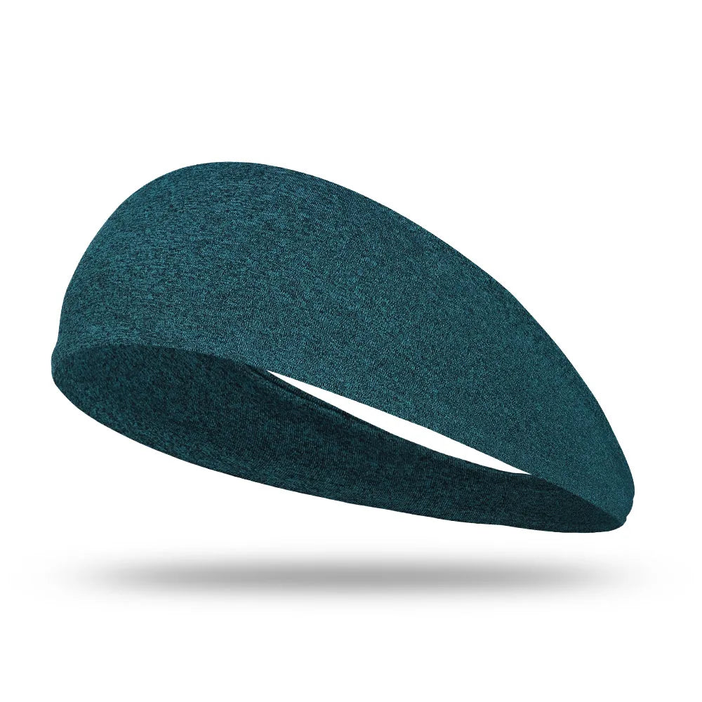 Fashion Sweatband Sport Headband – Elastic Hairband for Running, Fitness, Yoga & More
