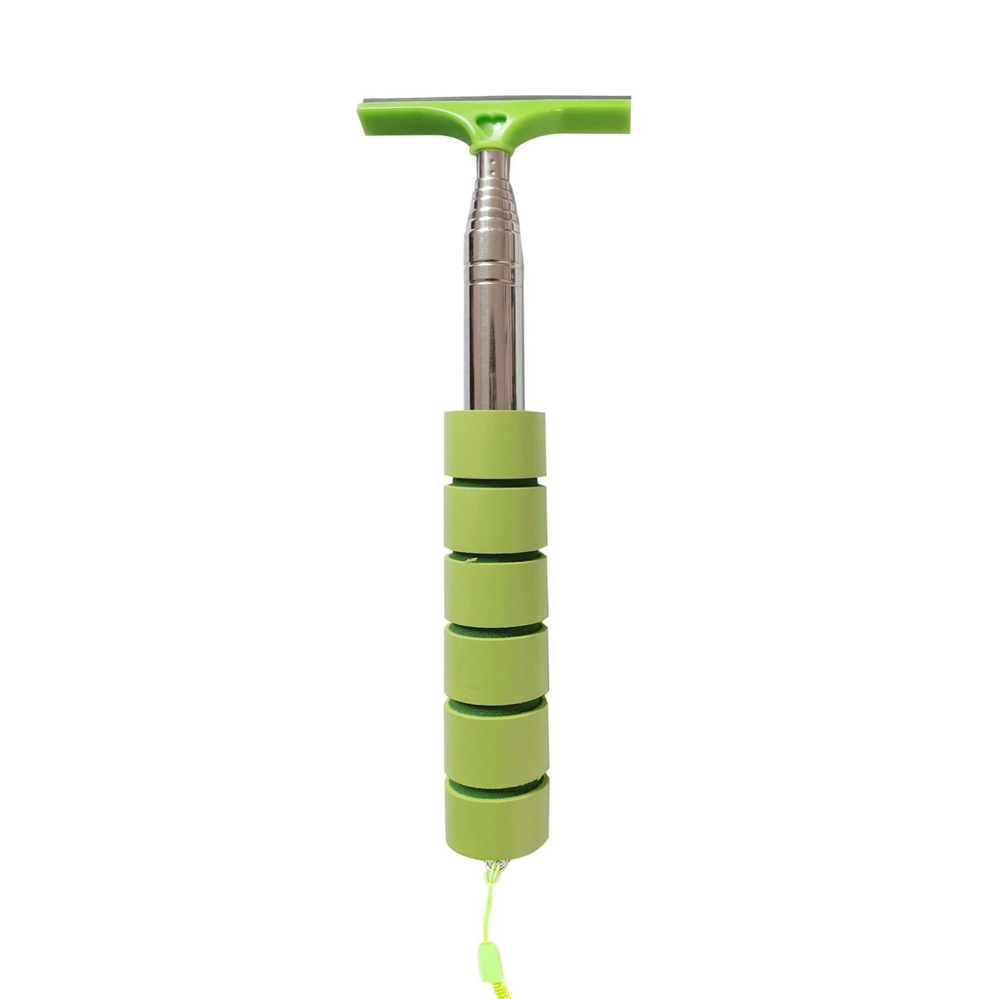 Telescopic Car Rearview Mirror Wiper with Stainless Steel Handle – Auto Glass Cleaning Tool