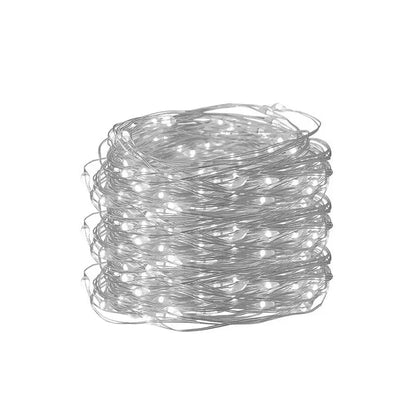 USB LED String Light 1M 3M 5M 10M Fairy Christmas Lights Copper Wire Wedding Garland Lights for Christmas Holiday Party Decor