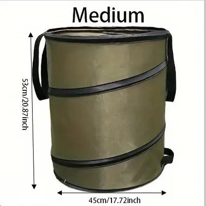 Kangaroo Collapsible Garden Bag – Large Durable Lawn & Leaf Container for Easy Yard Cleanup