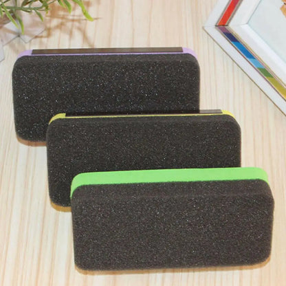 High-End Magnetic Blackboard Eraser – Dry Wipe Chalkboard & Whiteboard Cleaner with Marker Pen Duster