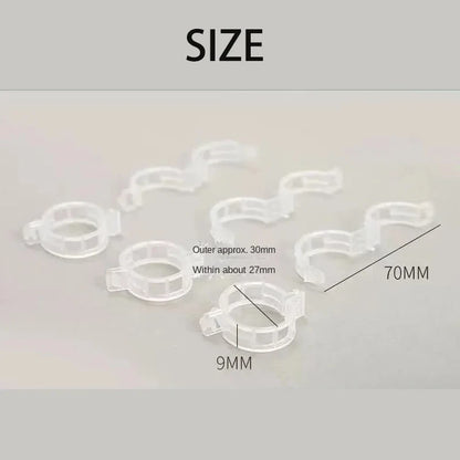 Wholesale Plant Support Clips Reusable Plastic Plant Vine Protection Grafting Fixing Tools for Vegetable Tomato Garden Supplies