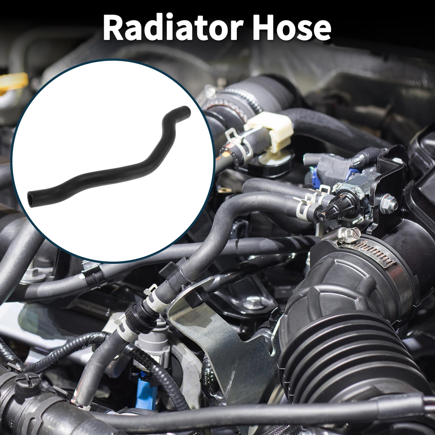 UXCELL Radiator Hose No.64218409063 for BMW X5 2000-2006 Coolant Tube