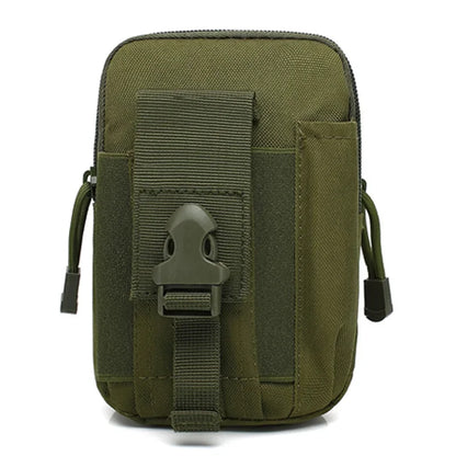 Multipurpose Molle Tactical Waist Bag – Outdoor Belt Pouch with Phone Case & EDC Organizer